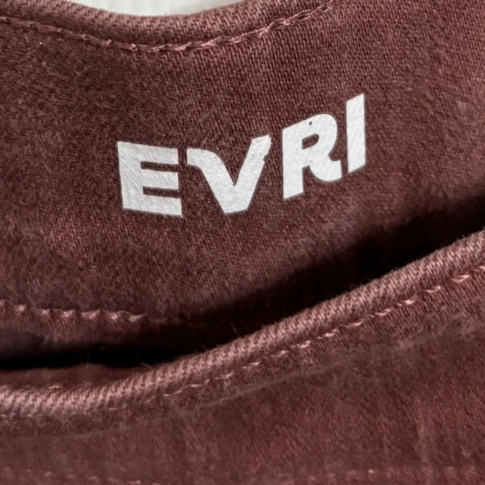 EVRI Womens Mauve Pull On Jegging Pants Plus‎ Size 16W Stretch Skinny Rose